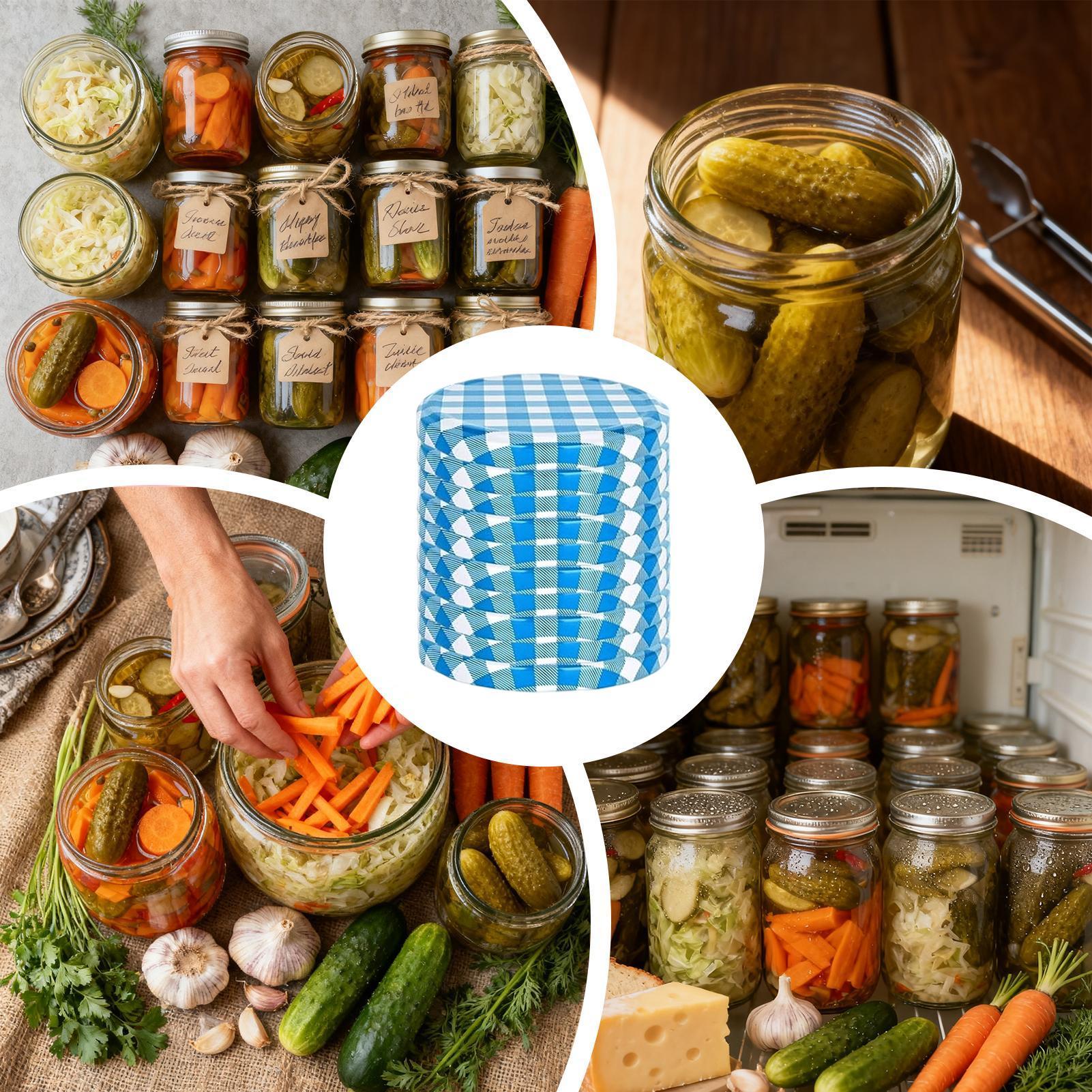 Canning Jar Lids 50 Piece Leak - Coffee Tea & Espresso Appliances ulasan dan harga
