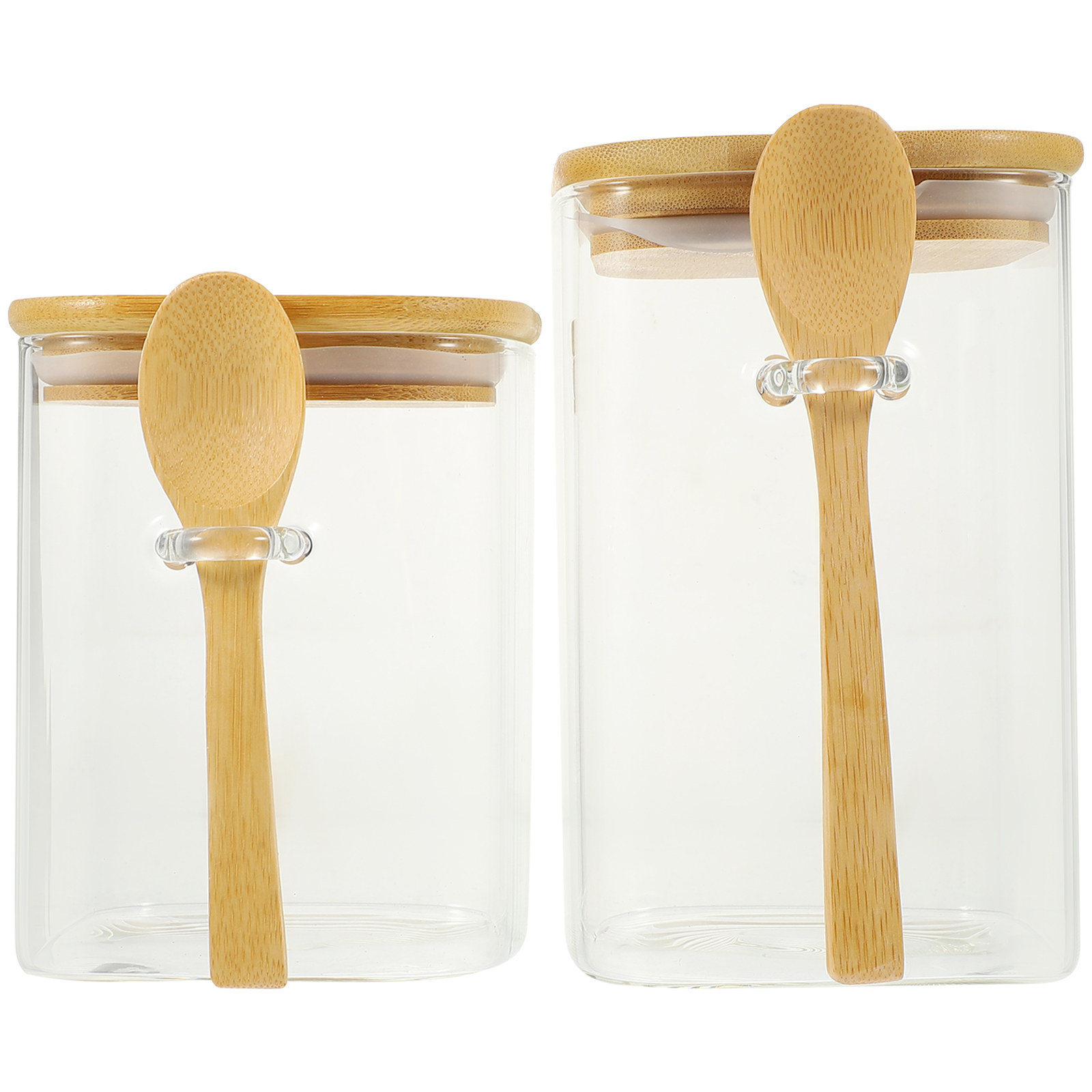 2Sets Heavy Duty Glass Coffee  - Coffee Tea Sugar ulasan dan harga