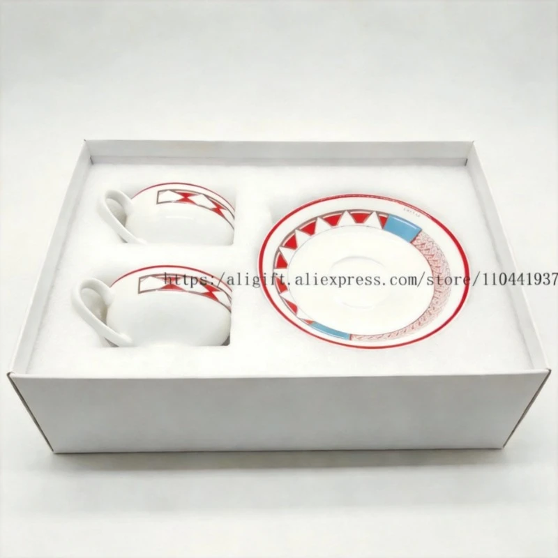 Bone China Family High-End Bon - Coffee Tea And Sugar Set ulasan dan harga