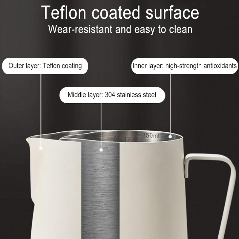 Milk Jug Stainless Steel Measu - Barista Milk Jug ulasan dan harga
