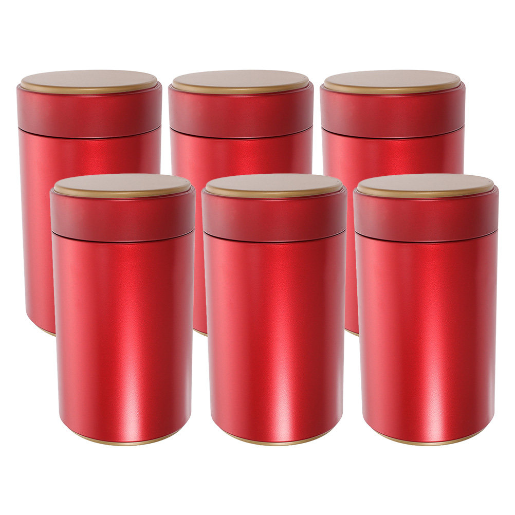 6Pcs Tinplate Tea Tin Canister - Coffee Tea Sugar ulasan dan harga