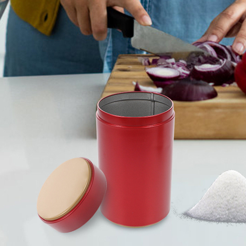 6Pcs Tinplate Tea Tin Canister - Coffee Tea Sugar ulasan dan harga