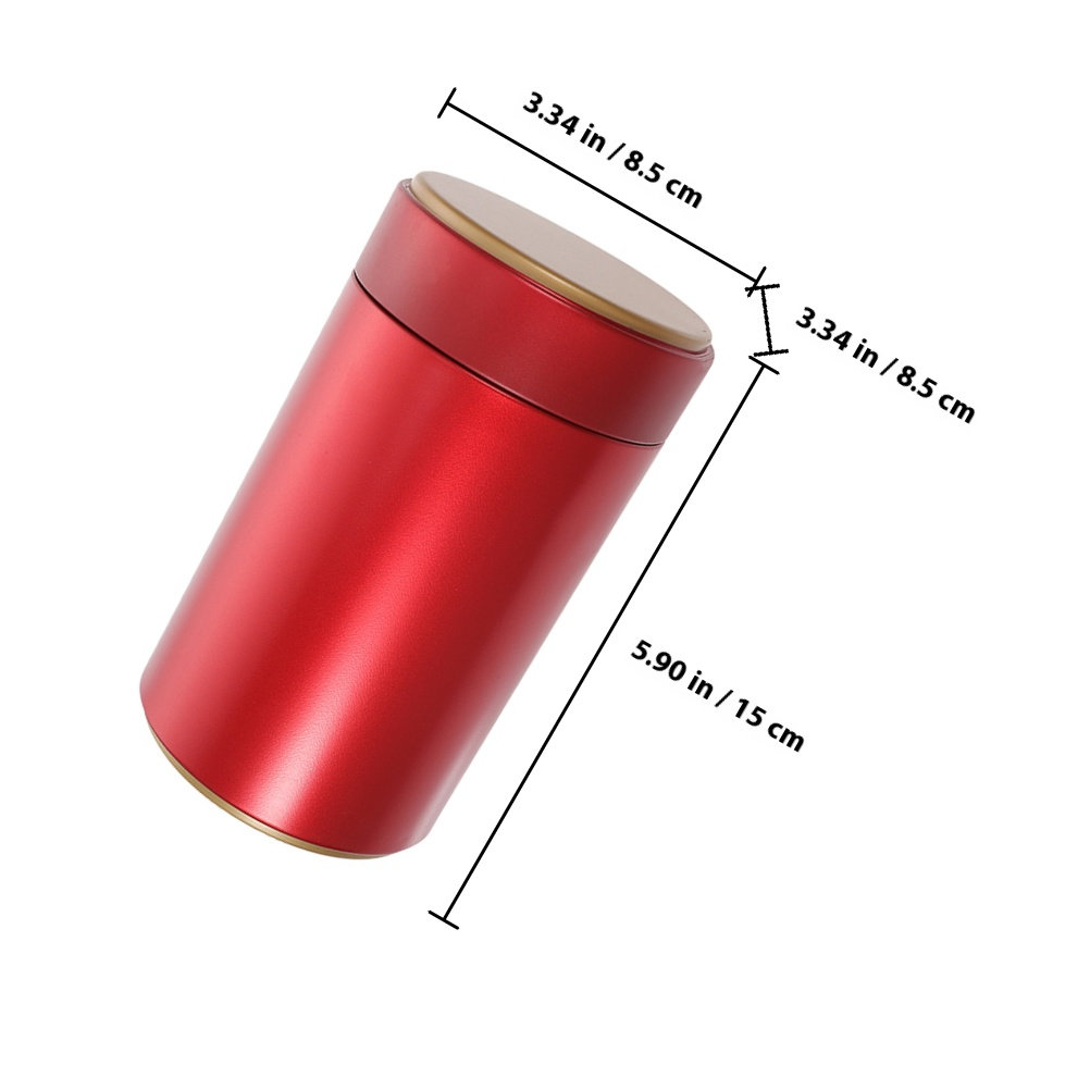 6Pcs Tinplate Tea Tin Canister - Coffee Tea Sugar ulasan dan harga